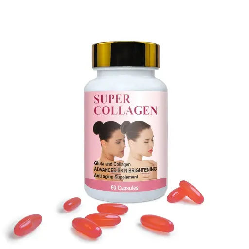 Capsules de supplément de collagène